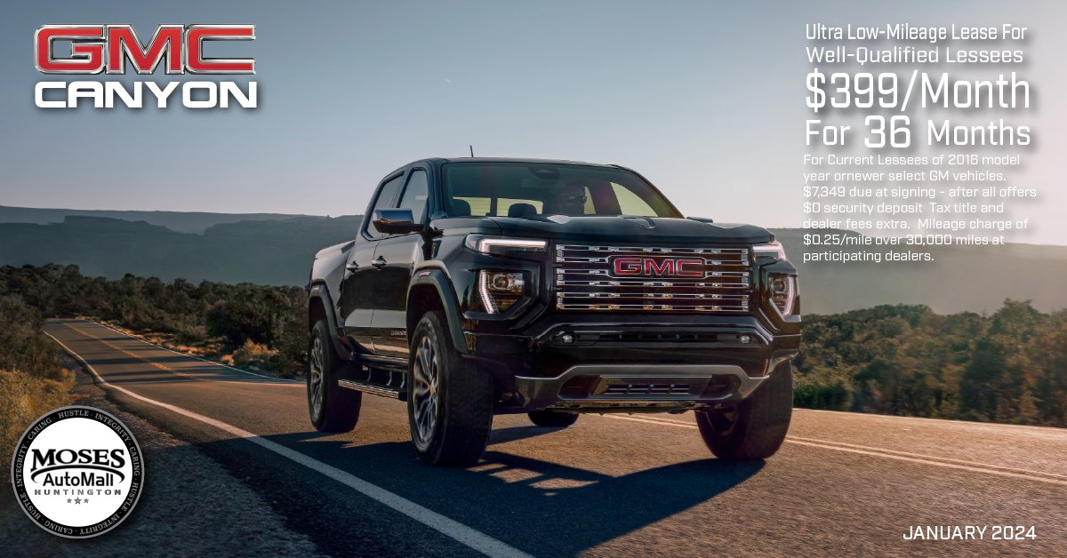 Rev up the new year with the GMC Canyon! 🚗💨 Compact, powerful, and ready for adventure. Elevate your January drives. Discover more: ow.ly/MKyO50Qobl9 #GMCCanyon #NewYearDrive