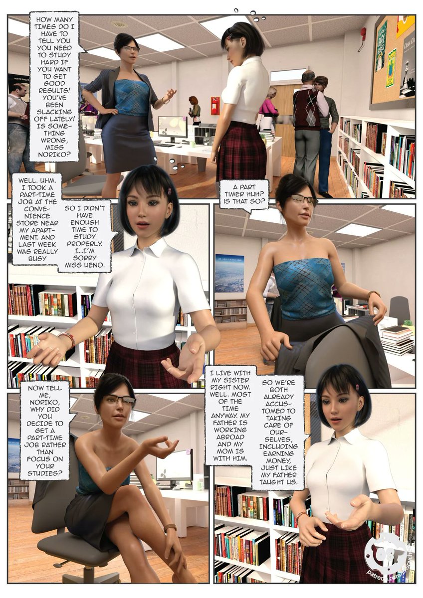 Crazydad3d3's tweet photo. A friend in heat
Follow for the complete comic https://t.co/iD9lypJja5