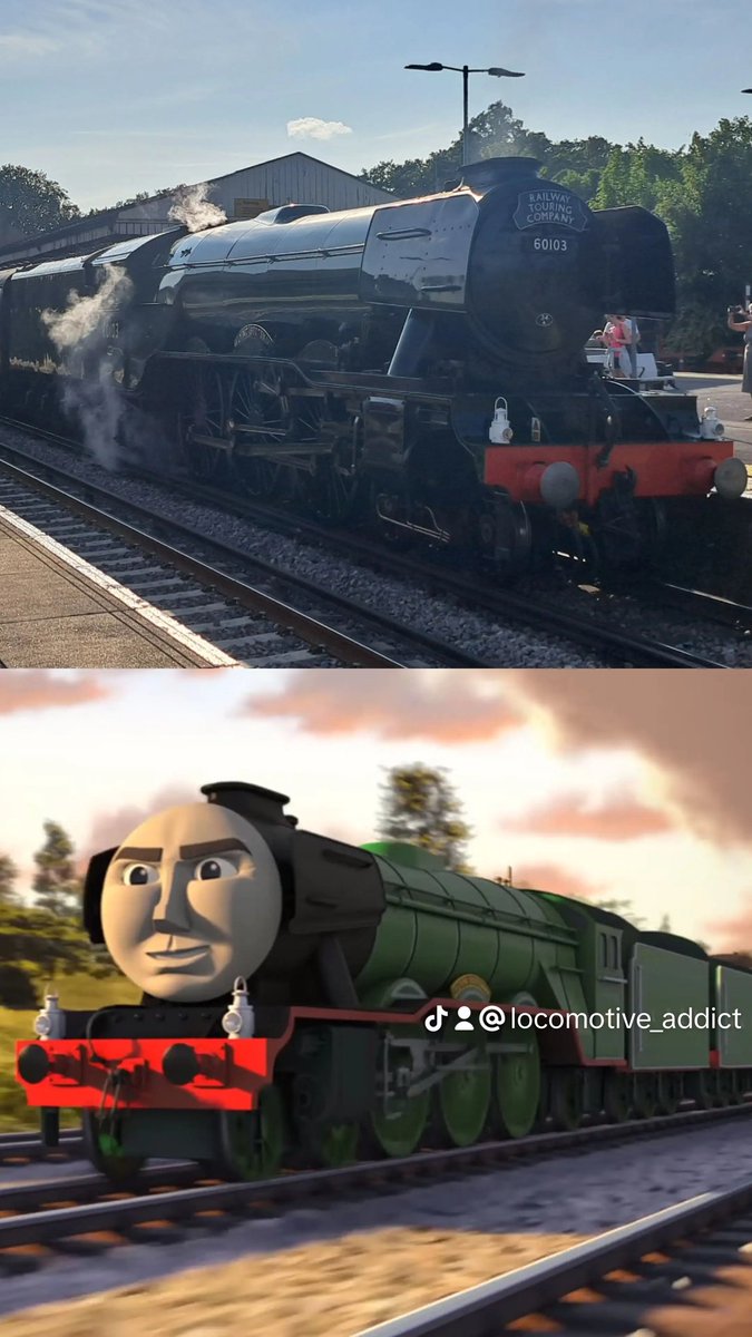 Thomas_Fanatic1's tweet photo. "Why do you imagine trains with faces? They dont!"

See... There's this place called Sodor...

#ThomasAndFriends #SteamLocomotives #SodorEngines #IslandOfSodor https://t.co/LSKGAq1xH4