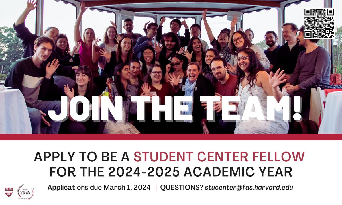 Harvard Griffin GSAS Student Council tweet media