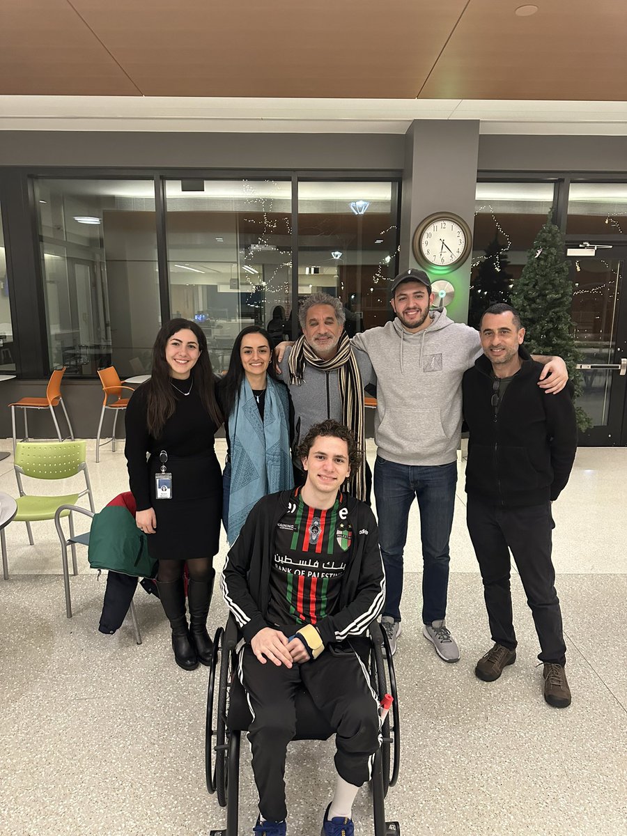 English and Arabic Below
إنجليزي و عربي كملوا قراية لتحت 
A few weeks ago I visited a young Palestinian student who was shot with two of his friends for speaking Arabic in Vermont because the criminal who heard them decided it’s a crime punishable by death. The bullet  went