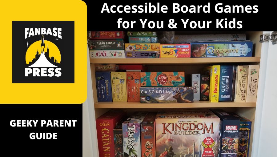 Fanbase_Press's tweet image. The Latest Installment of @Fanbase_Press&apos; #GeekyParentGuide (@geekyparent) Has S.T. Lakata Sharing Recommendations for Accessible #BoardGames for You &amp;amp; Your Kids! #Parents #Kids #CelebratingFandoms #Games fanbasepress.com/press/featured…