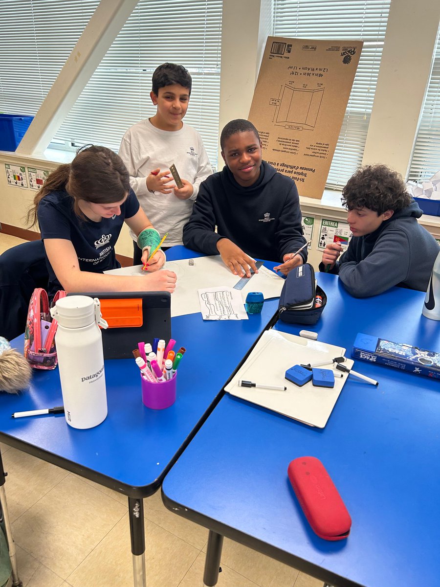 BISB_School's tweet image. 🌿 Year 8 Geography at #BISB brought the Tropical Rainforest to life with a 'Marketplace' activity! Students designed vibrant market stalls showcasing info on the rainforest structure and traded knowledge. 🌳🌎 Learning can be fun! #GeographyClass  #StudentEngagement"