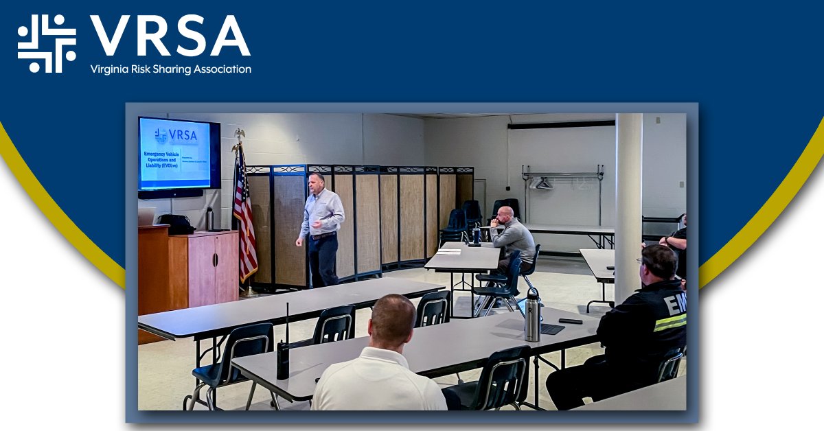 As police officers spend a significant time driving, they face increased exposure to accidents. Yesterday VRSA staff provided Emergency Vehicle Operations and Liability training in the City of Waynesboro to raise awareness on the implications of operating emergency vehicles.
