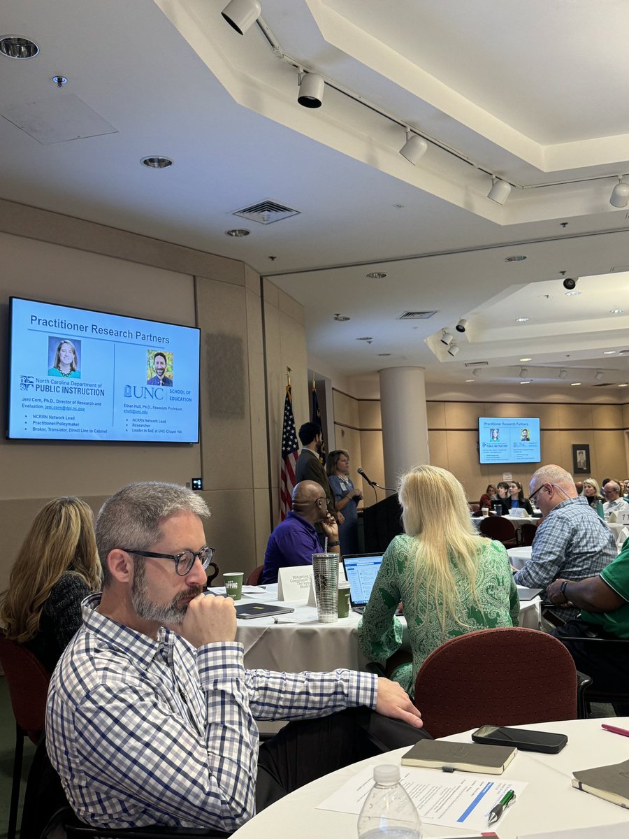 Thanks to @ncpublicschools for hosting a convening of the Recovery Research Network (NCRRN) at DPI today. Great to see so many colleagues and catch up about the great work they are doing.