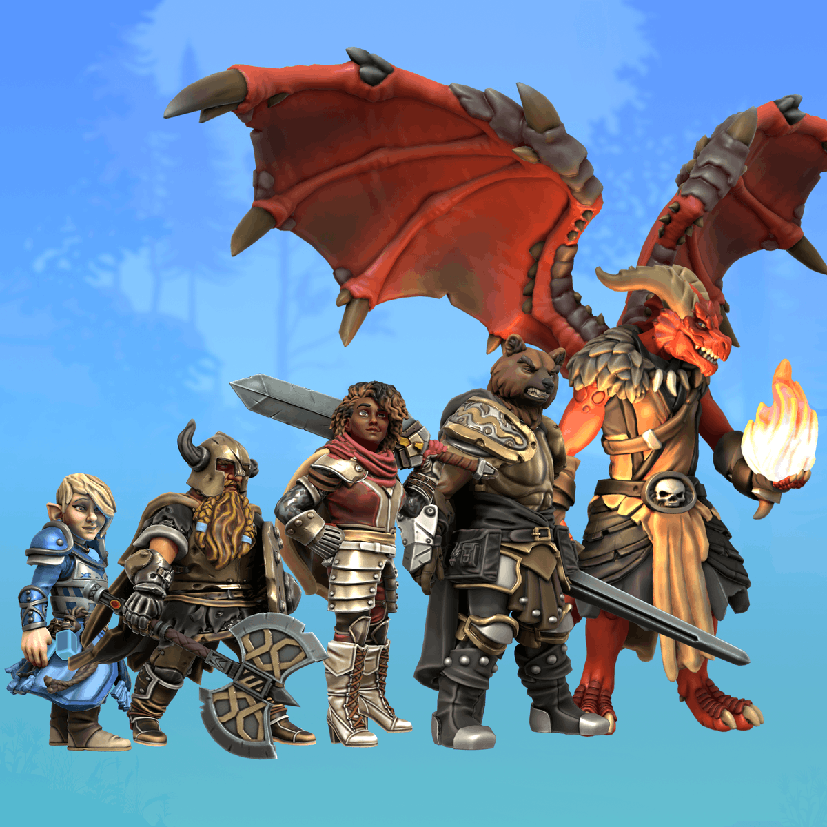 HeroForgeMinis's tweet photo. Meet our new Refined XL Pricing model! Coming in late February, we'll be adjusting how the XL pricing system works to allow for a more granular buying experience of our 3D-printed minis. Users will see a more gradual increase in pricing as the mini's size &amp; complexity grow (1/7) https://t.co/idHGpiSH7d