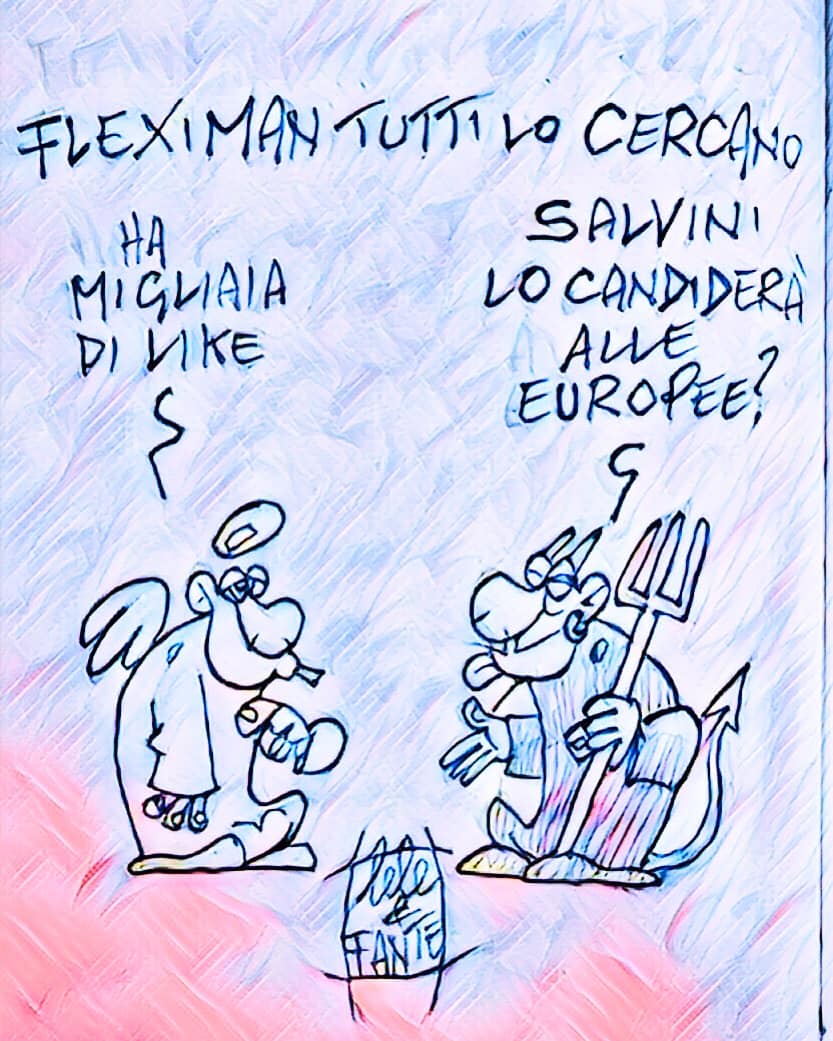 Certo, la mancanza del mattatore s’avverte, ma lo spettacolo continua nel segno, forse un po’ appannato, della sua impronta e del suo stile Così Enrico Biondi #Berlusconi #Meloni_è_poca_cosa