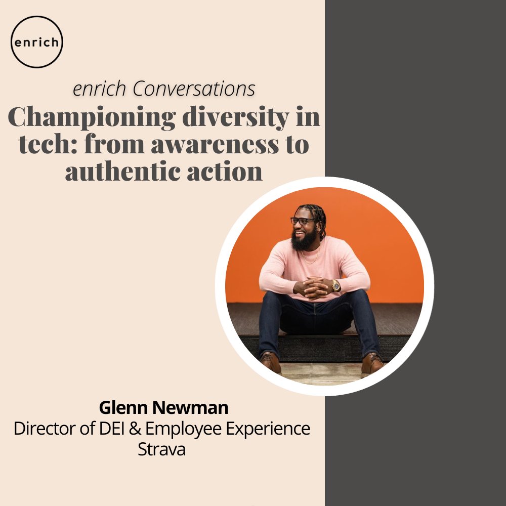 Championing diversity in tech: from awareness to authentic action Join Glenn Newman, Director of DEI at @Strava to explore this question with other senior leaders on Feb. 7th at 10am PT RSVP at lu.ma/dg76hpuv #peerlearning #diversity #diversityintech #leaders