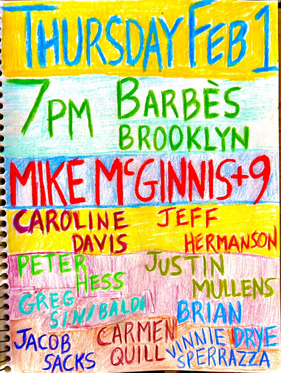 FEBRUARY 1st - 7pm <a href="/barbestweets/">BarbesBrooklyn</a>
