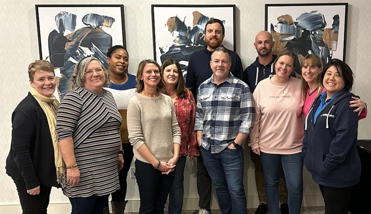 TheCLS_Team's tweet photo. Field Work Friday- Our team kicked off the New Year with our quarterly meeting.  It's great when we can all be in the same room and collaborate together.
#TeamCLS #TEAMWORK  #TeamCollaboration #TeamBuilding https://t.co/HSVhvsHHte