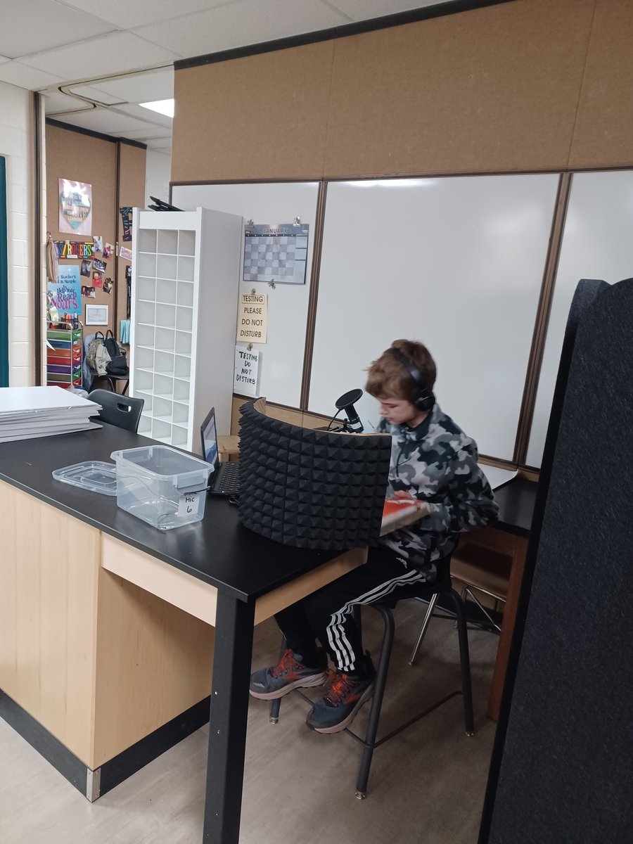 Dr. Jill Winiger (@winigerjill) on Twitter photo While at Indian Trail Middle School to talk with 8th grade Digital Media Ss about high school planning in Major Clarity, I was excited to see 7th grade Ss recording Audiobooks with our new equipment! <a href="/jcityTNschools/">JohnsonCitySchools</a> <a href="/ITMSHawks/">Indian Trail</a> #MiddleSchoolCTE #DigitalMedia While at Indian Trail Middle School to talk with 8th grade Digital Media Ss about high school planning in Major Clarity, I was excited to see 7th grade Ss recording Audiobooks with our new equipment! <a href="/jcityTNschools/">JohnsonCitySchools</a> <a href="/ITMSHawks/">Indian Trail</a> #MiddleSchoolCTE #DigitalMedia