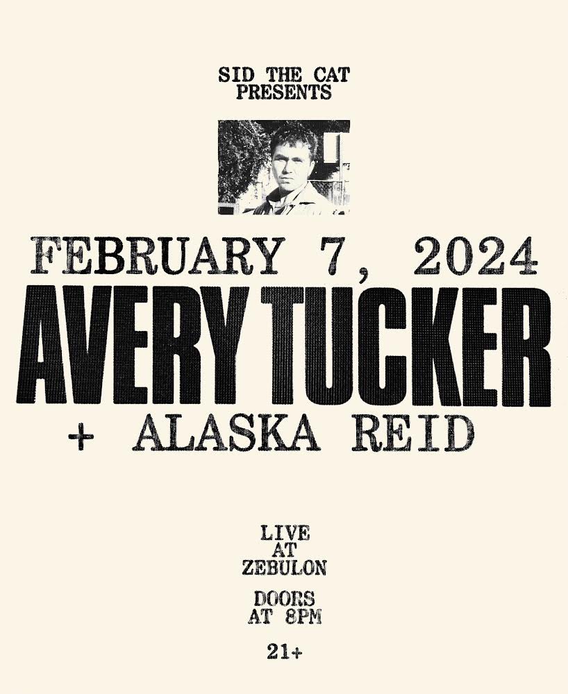 Playing in LA on February 7th at Zebulon with Alaska Reid