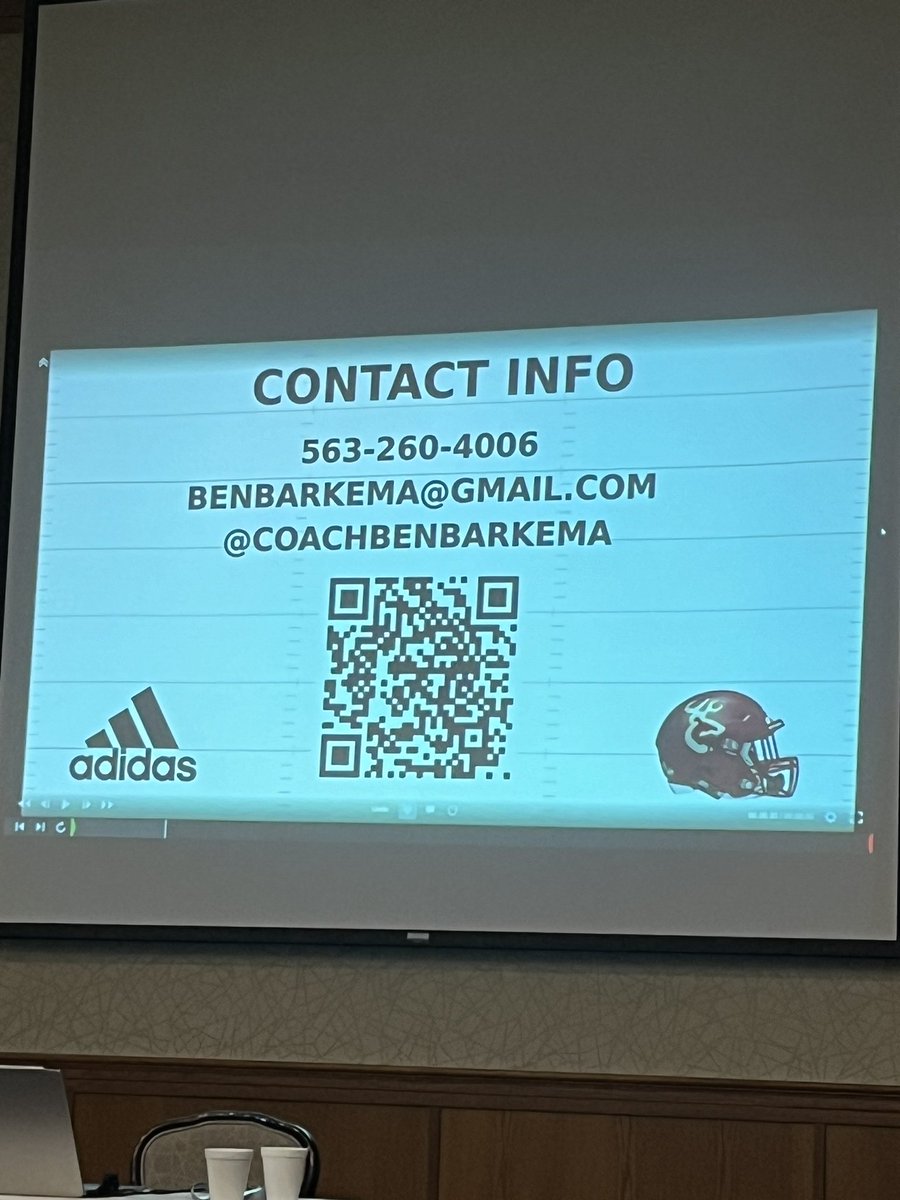 Our OC <a href="/CoachBenBarkema/">Ben Barkema</a> speaking at the SETCA today! 

#PartyAtThePark🦌