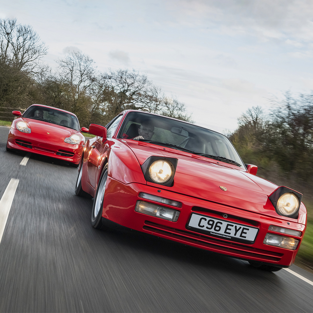 Looking forward to getting out and about in my 944 Turbo as soon as spring rears its head. Pop-up headlights for the win. 💡 #porsche