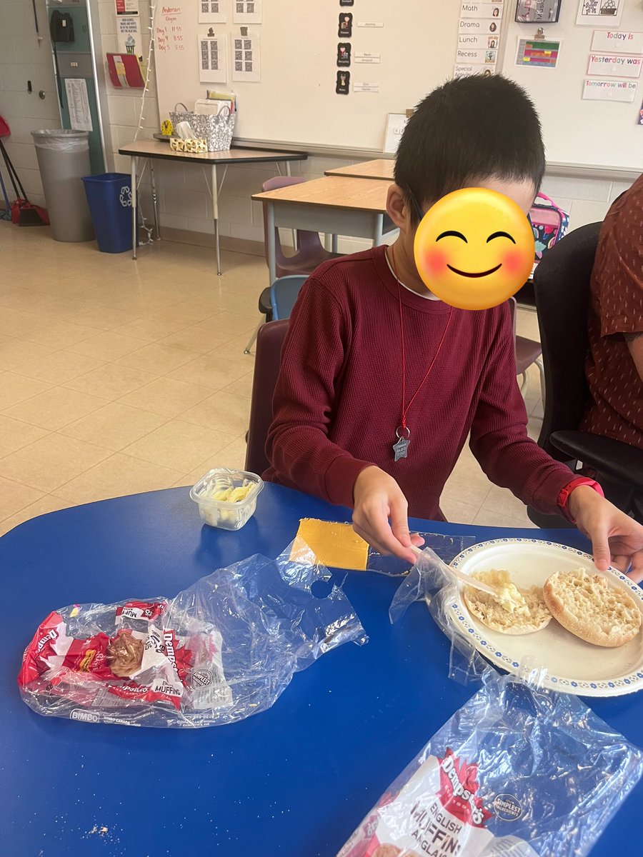 Spent a fantastic afternoon making grilled cheese sandwiches with my class! 🧀🍞 The joy on their faces as they crafted their delicious creations was priceless. Cooking is not just about food—it's a journey of learning, teamwork, and pure delight. #InclusiveEducation #CookingFun