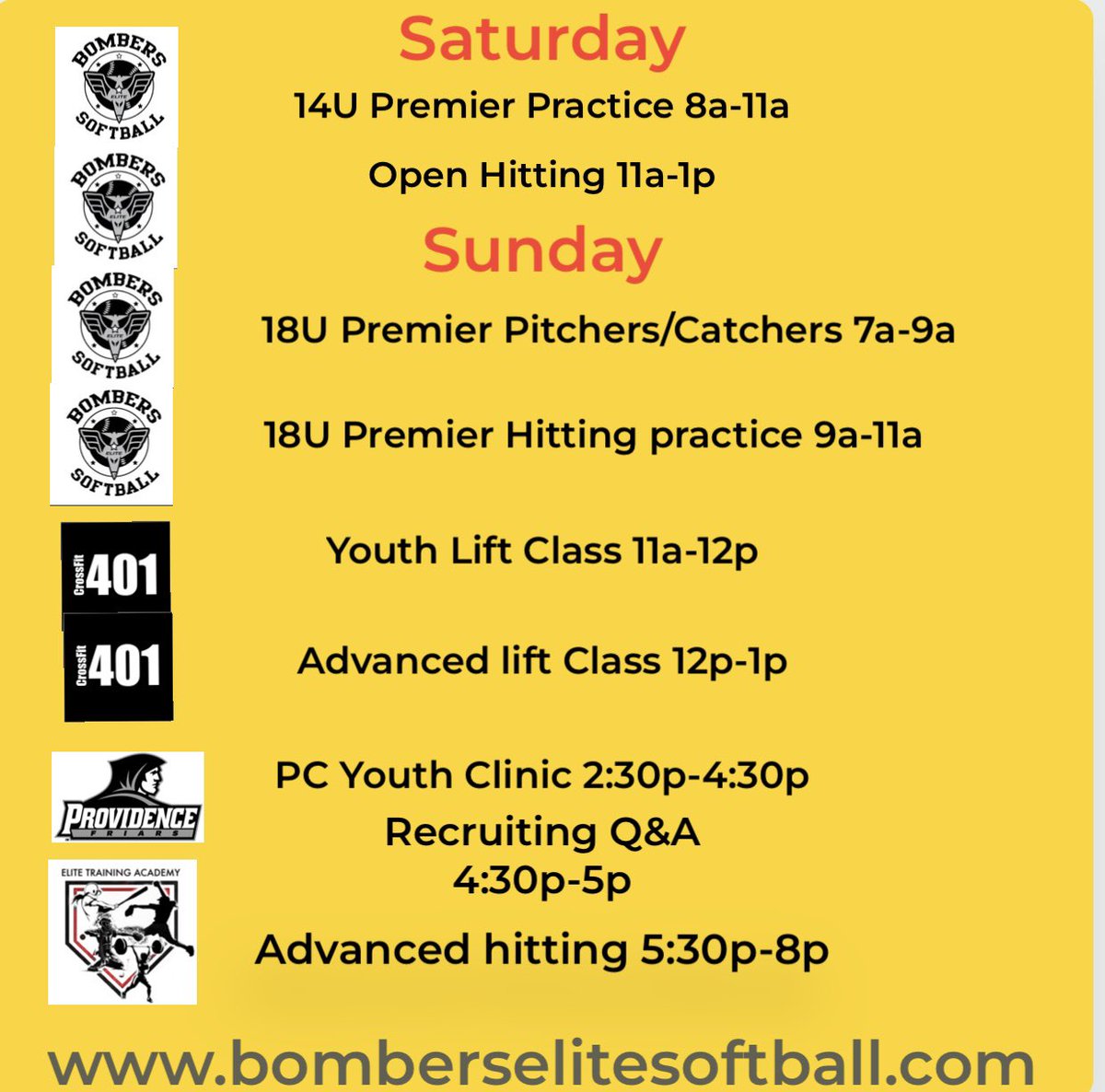 BombersElite's tweet photo. Weekends here 😍🥎

Let’s go‼️ https://t.co/u1rJZYuiEJ