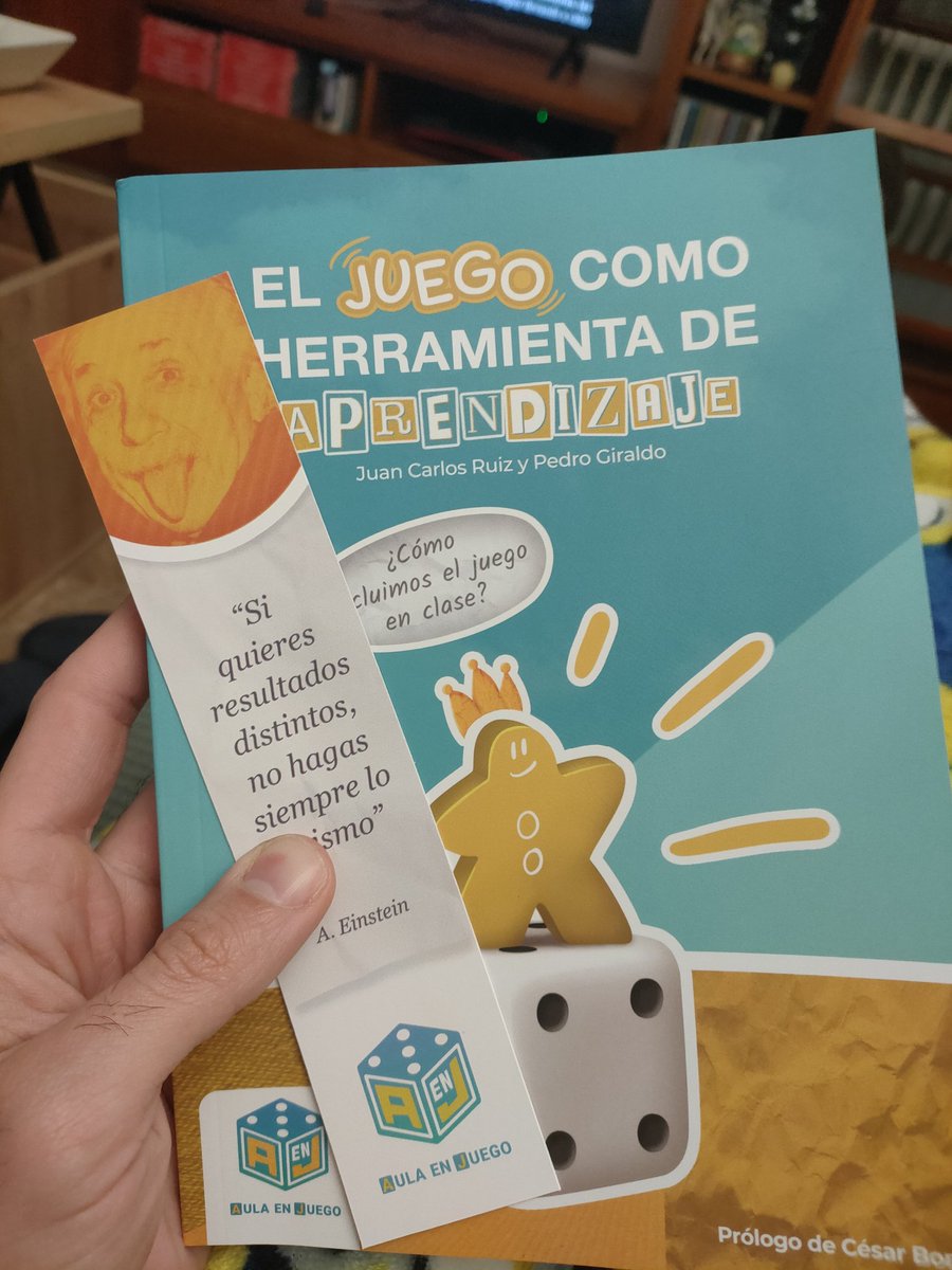 Marc (@_marcsalas) on Twitter photo Recibido, leído y subrayado hoy mismo. Enhorabuena por el libro <a href="/aulaenjuego/">Aula En Juego</a>, súper útil para todo profe interesado en los juegos en el aula 😉🎲 Recibido, leído y subrayado hoy mismo. Enhorabuena por el libro <a href="/aulaenjuego/">Aula En Juego</a>, súper útil para todo profe interesado en los juegos en el aula 😉🎲