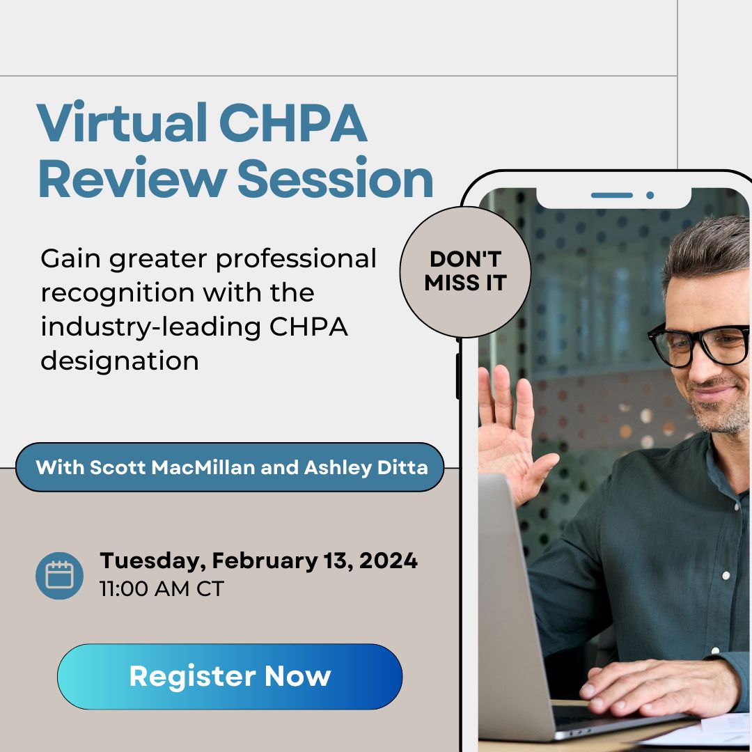 Whether you’re in the final stretch or just starting your review, this session is geared for anyone planning to take the CHPA exam later in the year. REGISTER: ▶️ buff.ly/497Vd6K #certifiedhealthcare #certificationexam #healthcaresecurity #healthcaresafety