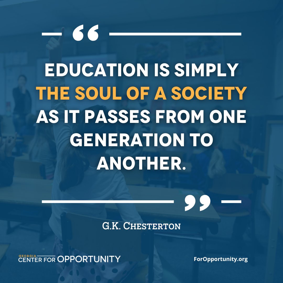 'Education is simply the soul of a society as it passes from one generation to another.' G.K. Chesterton

#nationalschoolchoiceweek #schoolchoiceweek 
#schoolchoice #educationchoice #K12 #charterschool #publicschool #education #homeschool #virtualschool #onlineacademy