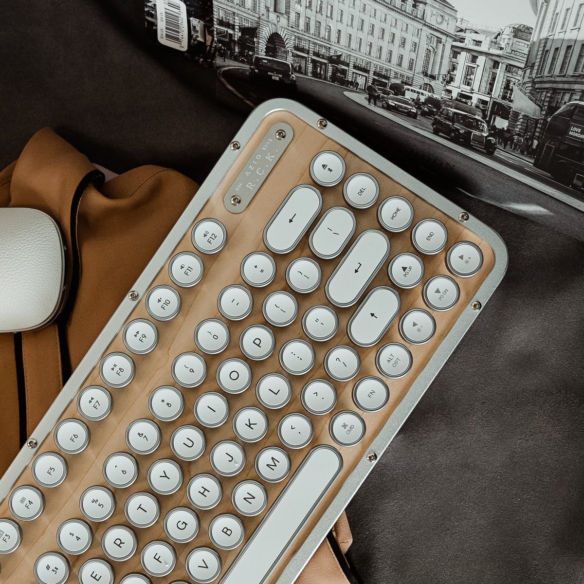 Escape the clatter and embrace serenity as you type on our lifestyle designed mechanical keyboards, all at 20% OFF! #azio #laptop #tablet #pc #phone #shop #sitewide #gift #workspace #mac #tools #discount #upgrade #january #newyear #deals #retro #camera #workshop #mouse #keyboar