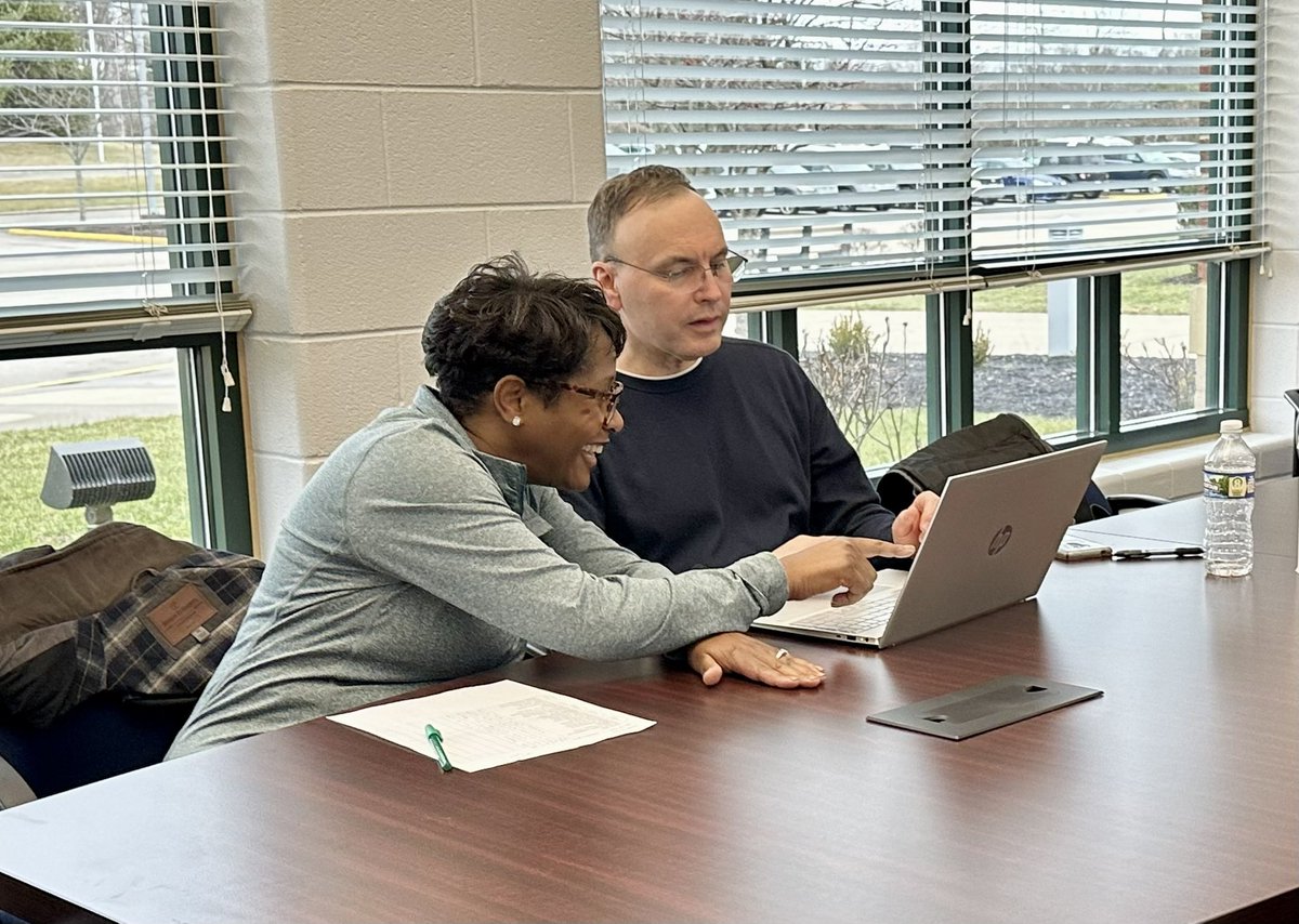 Thanks @SycamoreTechGuy for camping out at <a href="/BlueAshElem/">Blue Ash Elementary</a> today to support our staff! #WeAreAviators