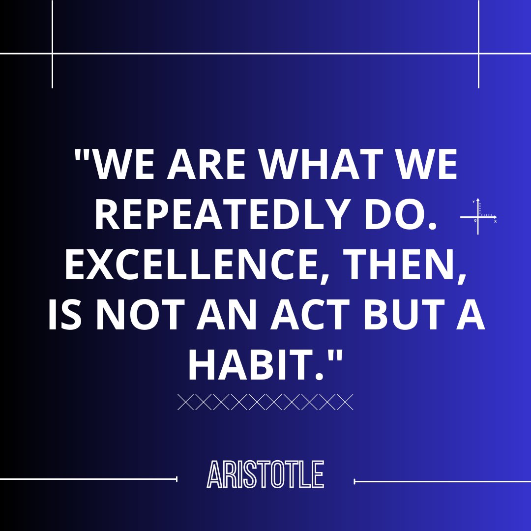 BlueAirOneInc's tweet photo. “We are what we repeatedly do. Excellence, then, is not an act but a habit” -Aristotle. We strive for excellence in all that we do in order to give our customers the best service possible. 
 #airconditioning #HVAC #summerdays #smallbusiness https://t.co/9pm9MATr9j
