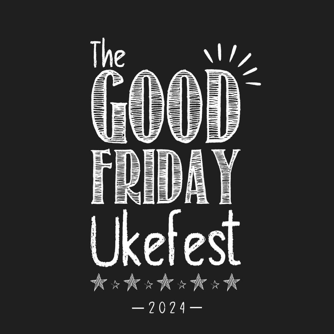 𝐓𝐡𝐞 𝐆𝐨𝐨𝐝 𝐅𝐫𝐢𝐝𝐚𝐲 𝐔𝐤𝐞𝐟𝐞𝐬𝐭 🪕
Join us for The Good Friday Ukefest 2024

𝐄𝐚𝐫𝐥𝐲 𝐁𝐢𝐫𝐝 𝐓𝐢𝐜𝐤𝐞𝐭𝐬  just £12.50

𝐆𝐄𝐓 𝐘𝐎𝐔𝐑 𝐓𝐈𝐂𝐊𝐄𝐓𝐒!! 
📆 Friday 29th March
⏰ 12pm
📍 34 Park Street, Camberley
🎟 𝐓𝐈𝐂𝐊𝐄𝐓𝐒: tinyurl.com/mhfnduw