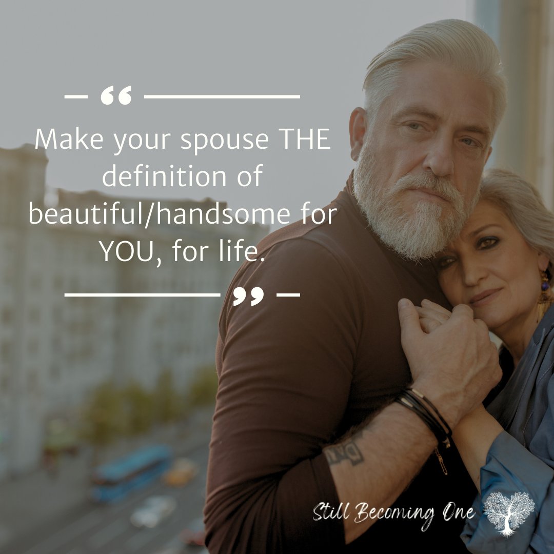 Then everyone else will pale in comparison!

#stillbecomingone #onefleshmarriage #marriagerocks #dateyourspouse #marriageisfun #alwayspreferyourspouse #relationshipcoaching #traumainformed