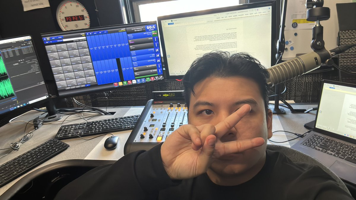 SAITRadio's tweet photo. Taking over the ROCK show for my last show of the week! Tune in now 🫡 - Miguel
#sait #saitradio #power103 https://t.co/uE6tOu96Ab