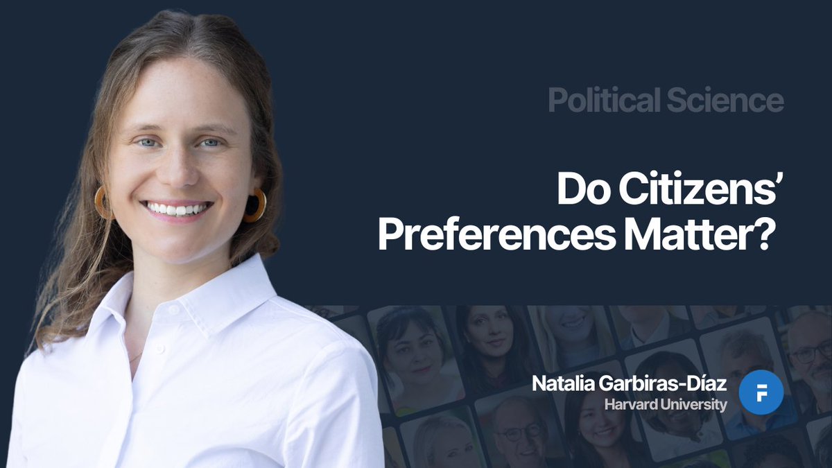 Natalia Garbiras-Díaz @NGarbirasDiaz @HarvardHBS, examines public and conflict-affected region opinions towards a peace agreement provision reserving 16 special seats in the House of Representatives for conflict areas. Full Insight: faculti.net/do-citizens-pr… #peaceagreement
