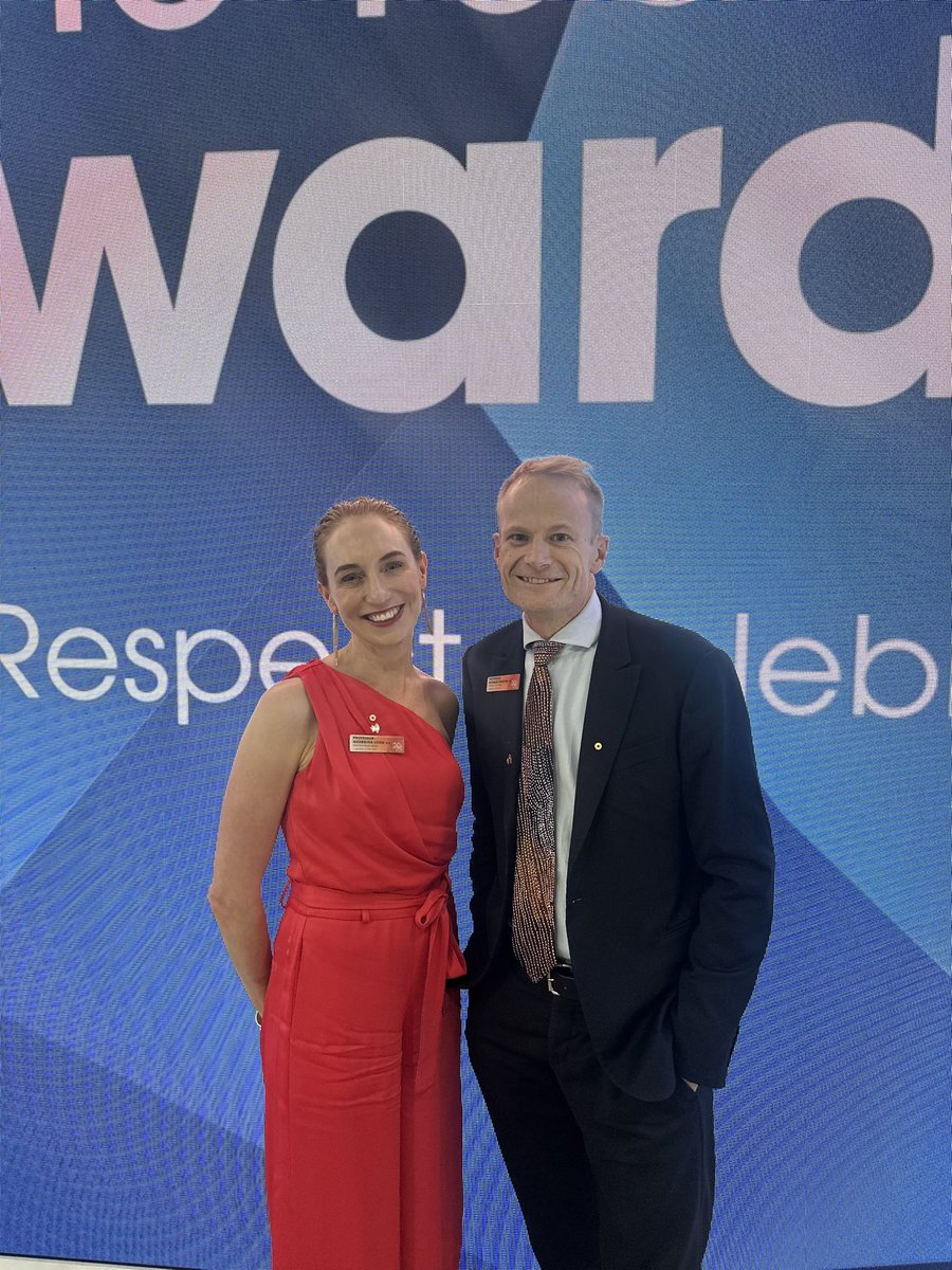 Georgina & I deeply honoured 2 b named 2024 Australians of the Year! Award shared with all impacted by #melanoma, brain cancer & all cancers & our incredible team @MelanomaAus. Massive thanks also to Katie & our 3 wonderful kids for their love & support on this difficult journey.