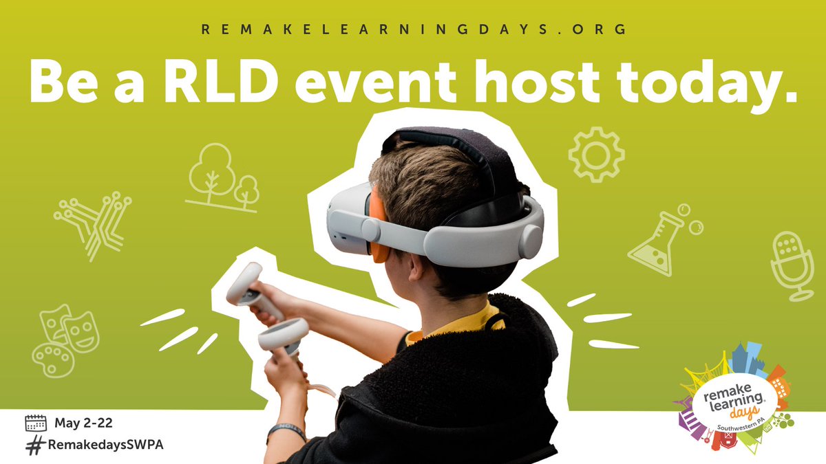 STEMnaut's tweet image. We are excited to be hosting another @remakelearning event this year! Come visit us at #TechWorksatCCA! remakelearningdays.org/event/southwes… #remakedaysSWPA