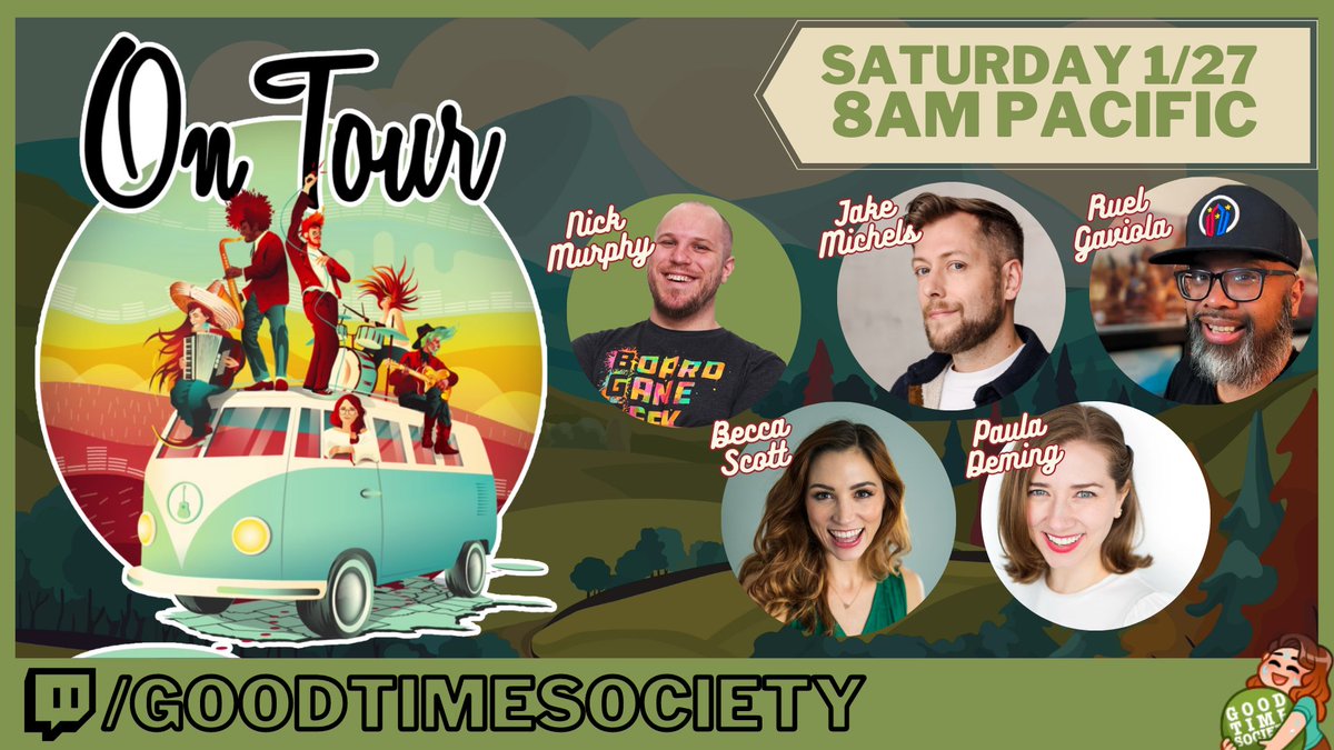 Our Roll-and-Write Extravaganza kicks off tomorrow morning at <a href="/goodtimesociety/">Good Time Society</a>!!! We're previewing TLN XXXVIII and playing On Tour from <a href="/AllplayHQ/">Allplay</a> with <a href="/thebeccascott/">Becca 💞</a> <a href="/PaulaDeming/">Paula Deming</a> @BrothersMurph and <a href="/RuelGaviola/">Ruel Gaviola</a>. Tune in and play along with us!

Watch: twitch.tv/goodtimesociety