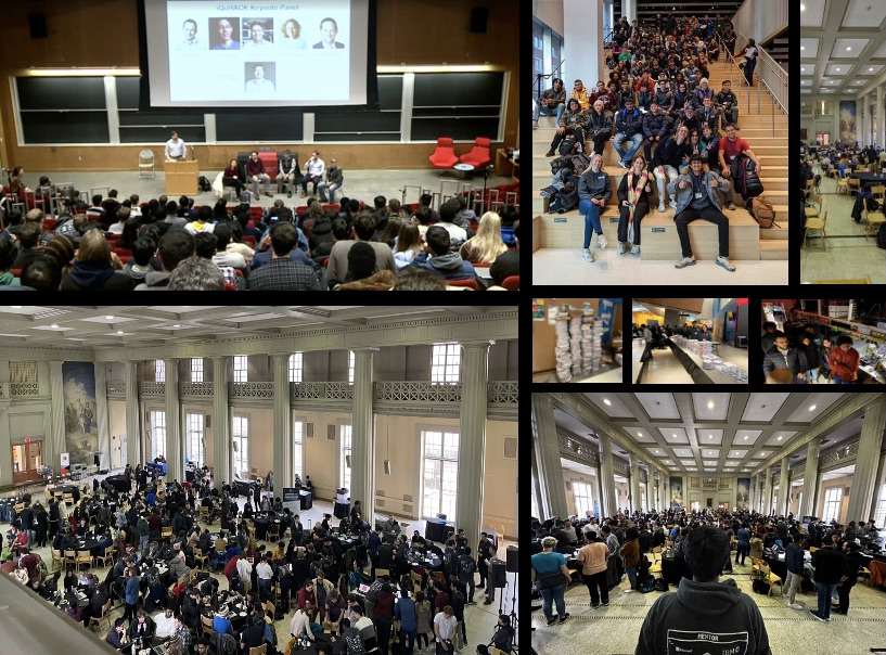 In 2023 iQuHACK had:

- 300 In-Person Attendees 
- 1.2K Remote Hackers
- 70 Countries 
- 16 Sponsors
- 159 Projects Submitted
- 8 workshops, 10 lightning talks, 24 hours of hacking 

Register ASAP for iQuHACK 2024 at iquise.mit.edu

Registration closes TOMORROW 1/27!