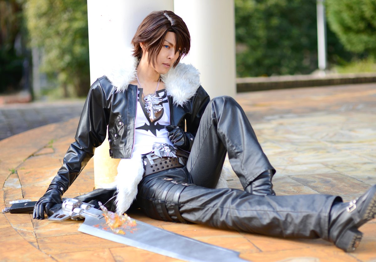 cosplay】DISSIDIA FINAL FANTASY スコール・レオンハート 撮影