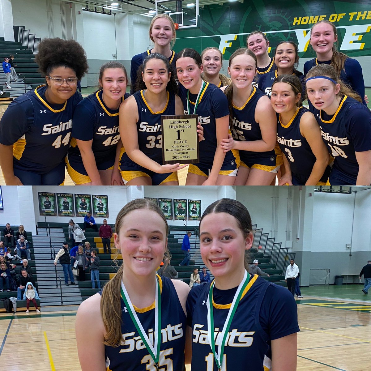 STA Girls Basketball (@stasaintsgbb) on Twitter photo Saints win the Flyers Invitational beating a tough Francis Howell in the championship! Congrats to <a href="/kschenck10/">Kelsey Schenck</a> and <a href="/LailaBoylan/">Laila Boylan</a> who made the All-Tournament team! Saints win the Flyers Invitational beating a tough Francis Howell in the championship! Congrats to <a href="/kschenck10/">Kelsey Schenck</a> and <a href="/LailaBoylan/">Laila Boylan</a> who made the All-Tournament team!