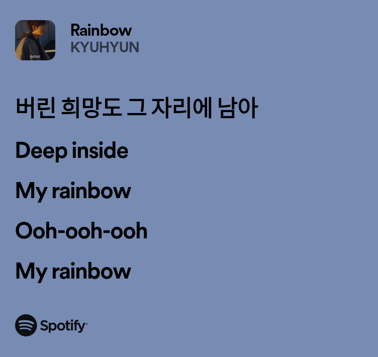 LeslySarayasi's tweet photo. Rainbow 🌈 is top 💯 esperamos los KYUpiters en LATAM escucharla en vivo

#RestartTourInPeru #RestartTourInLATAM
@antennamusic @GaemGyu
@masterliveperu @KandavuOficial @WorkShowsPeru @Artes_Peru @livenationperu @MoveConcertsPE @dreammakerlive
https://t.co/78clxaYGSU https://t.co/YbKfSJGsF1