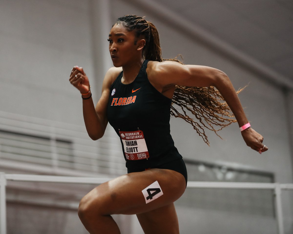 Other Gators in the Women's 200m ⤵️

Ramiah Elliott - 23.77
Jayla Hollis - 23.99
Kayla Davis - 24.75

#GoGators 🐊