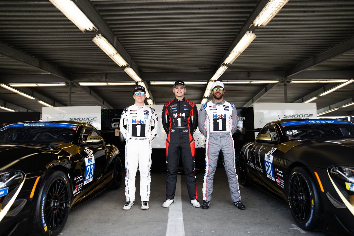 Thank you to <a href="/ToyotaRacing/">Toyota Racing</a> and <a href="/mobil1racing/">Mobil 1 Racing</a> for making this happen. Had a lot fun and gained some great experience. Looking forward to getting back to turning left next week at the <a href="/nascarclash/">Cook Out Clash at Bowman Gray Stadium</a> 🏁
#teamtoyota #mobil1racing