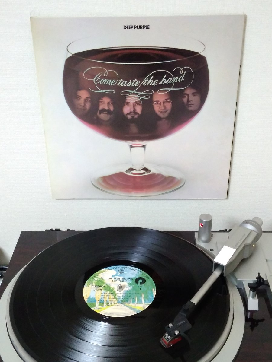 Deep Purple - Come Taste the Band (1975) 
#nowspinning #NowPlaying️ #アナログレコード
#vinylrecords #vinylcommunity #vinylcollection 
#classicrock #britishrock #hardrock #funkrock 
#deeppurple #davidcoverdale #tommybolin #glennhughes