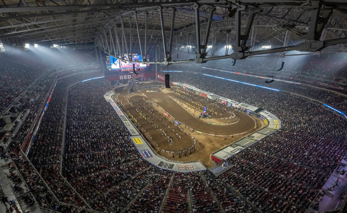 Experience the ultimate thrill at Monster Energy AMA Supercross in an exclusive premium space! Limited premium seating is still available – Don't miss out on the ultimate Supercross experience. 📆 DATE: Saturday, February 10 ⏰ TIME: 6PM 🎟️ TICKETS: statefarmstadiumpremiumseats.com