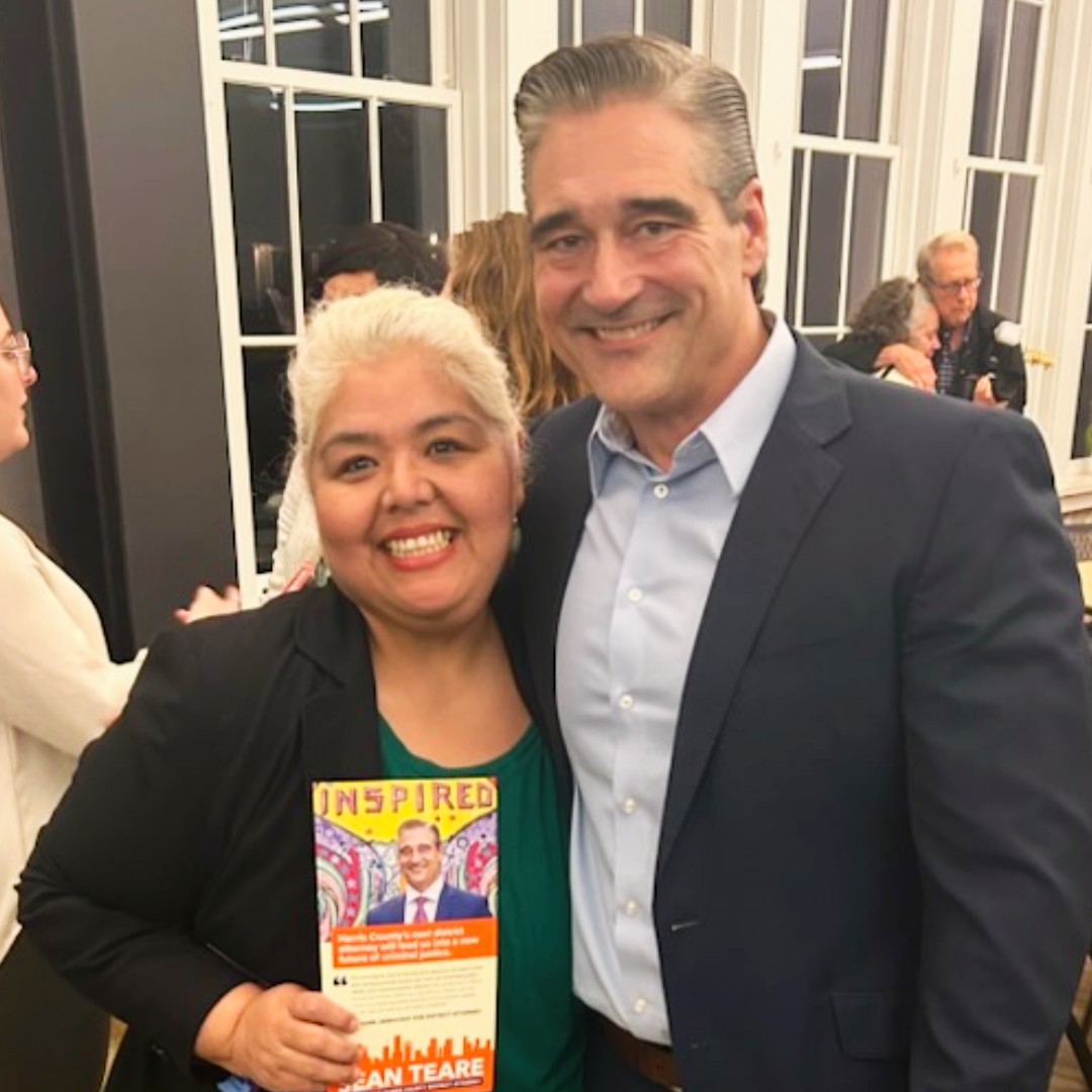 SeanTeareHCDAO's tweet photo. It's been a pleasure to get to know the members of the Houston LGBTQ+ Political Caucus @hlgbtqcaucus. Tomorrow, The Caucus will hold its 2024 Primary Endorsement Meeting. If you are an eligible voting member, I hope to have your support at the meeting! #TheCaucus #HarrisCountyDA https://t.co/6ehU2E71yr