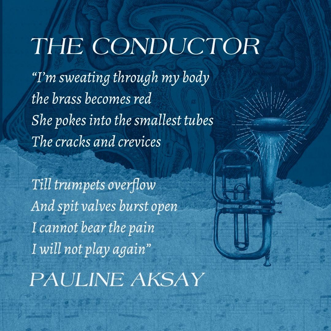 Pauline Aksay’s enchanting poem offers a meditation on the strain that treatment places on the body and psyche, and the dread that accompanies the cyclic nature of such “care.” Read “The Conductor” here: buff.ly/498K19L