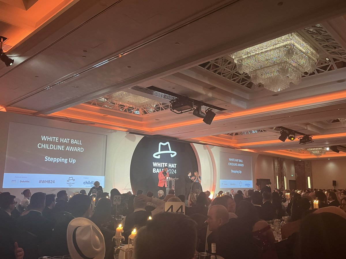 WhiteHat_Events's tweet photo. Congratulations to all the incredible @NSPCC Childline councillors nominated for the Stepping Up Award, every single nominee deserved to win! #WHB24 https://t.co/dfix5Qmp74