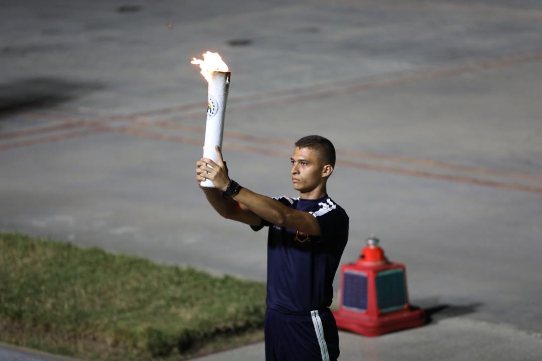 ammed_umbv_ve's tweet photo. #EnFotos📸 || se encendió la antorcha que símboliza la Gran Inauguración de los XXXVI Juegos Inter Academias Militares 2024 dónde participaran las 12 Academias Militares en las diferentes disciplinas deportivas.
¡Que viva el Deporte y la Patria! 
#UMBVDeporteYPatria2024 https://t.co/OCxaSZidja