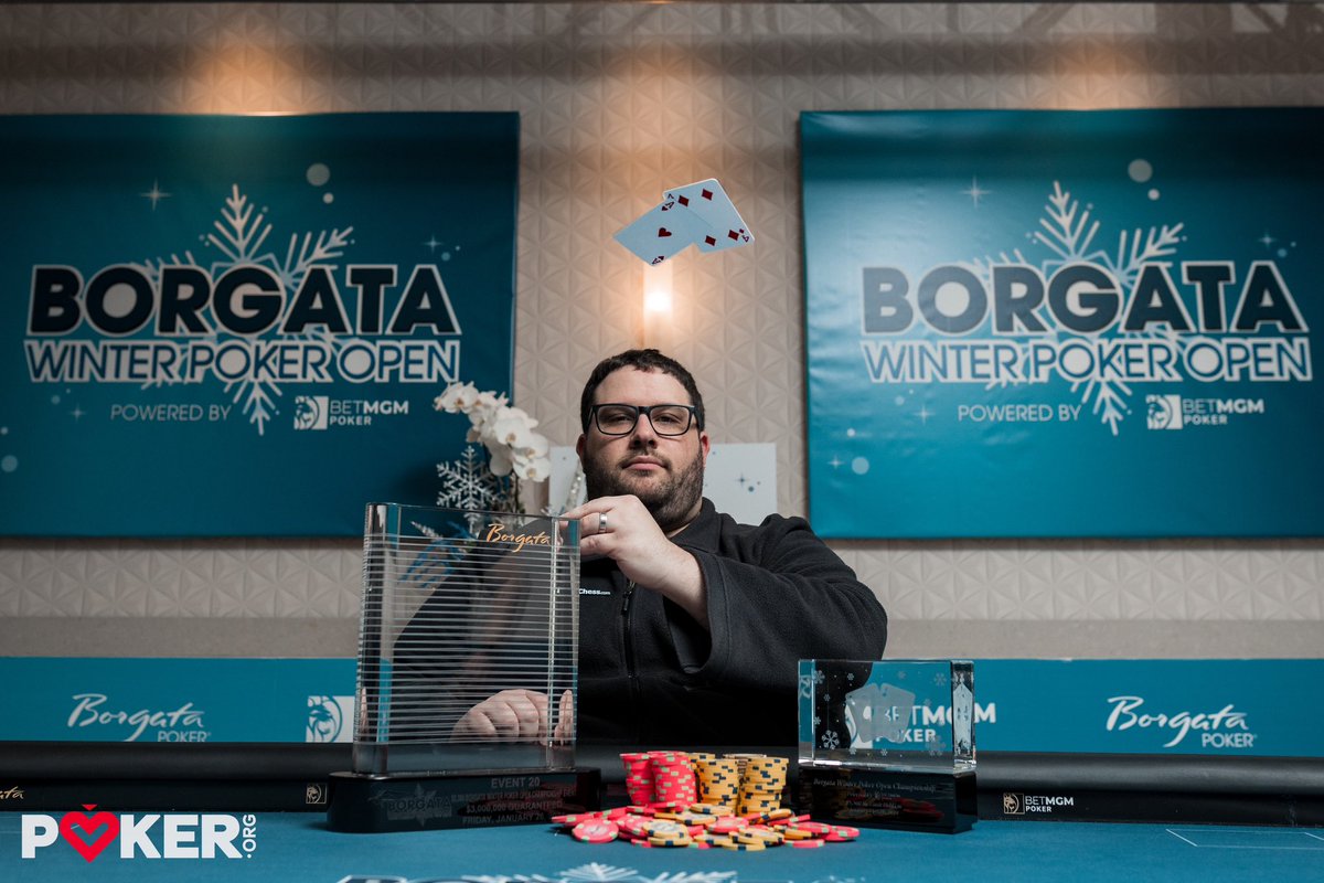QUEEN IS KING! Alex Queen reigns supreme as the #BWPO Champion, scoring a career-best $613,063! 👑 He can add this to his long list of wins at @BorgataAC dating back to 2010. 🏆🎉 Borgata has been pretty good to him overall—he even got married here!