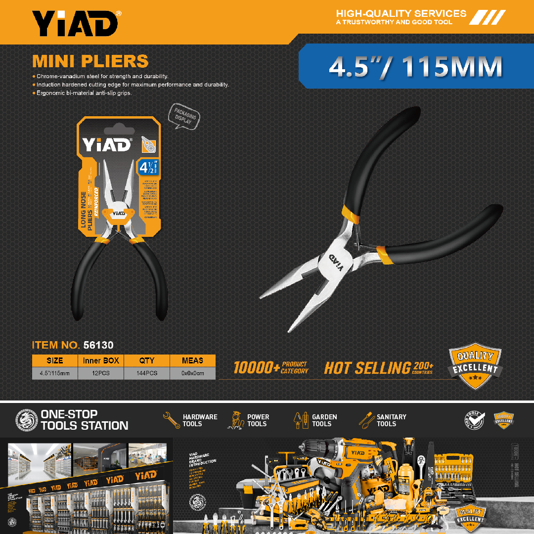 YiadGlobal's tweet photo. YIAD tools, hardware pliers series with plastic handles, are rich in variety and have everything you need. https://t.co/BEmEATD2Uj