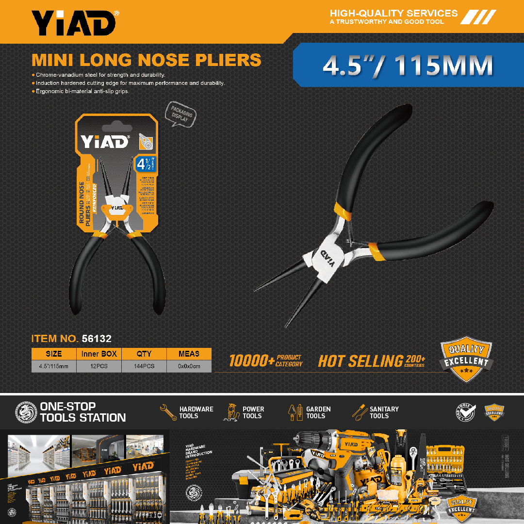YiadGlobal's tweet photo. YIAD tools, hardware pliers series with plastic handles, are rich in variety and have everything you need. https://t.co/BEmEATD2Uj