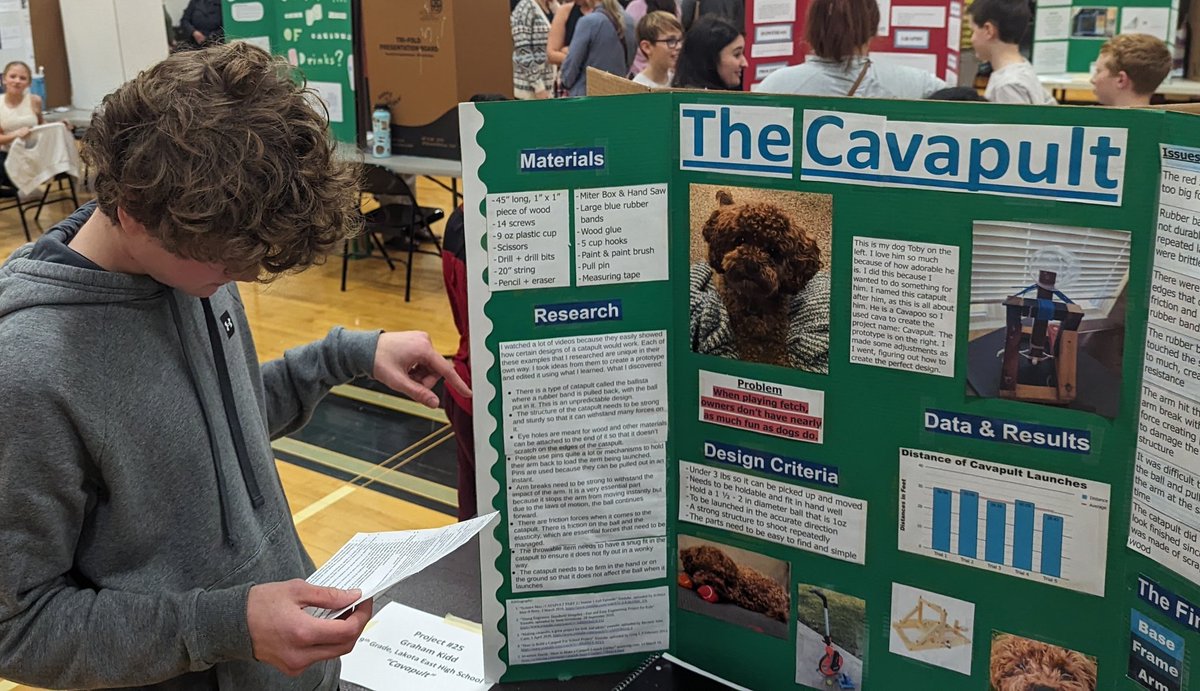 Some great future scientists tonight at the <a href="/lakotaleads/">Lakota LEADS</a> Science Fair!