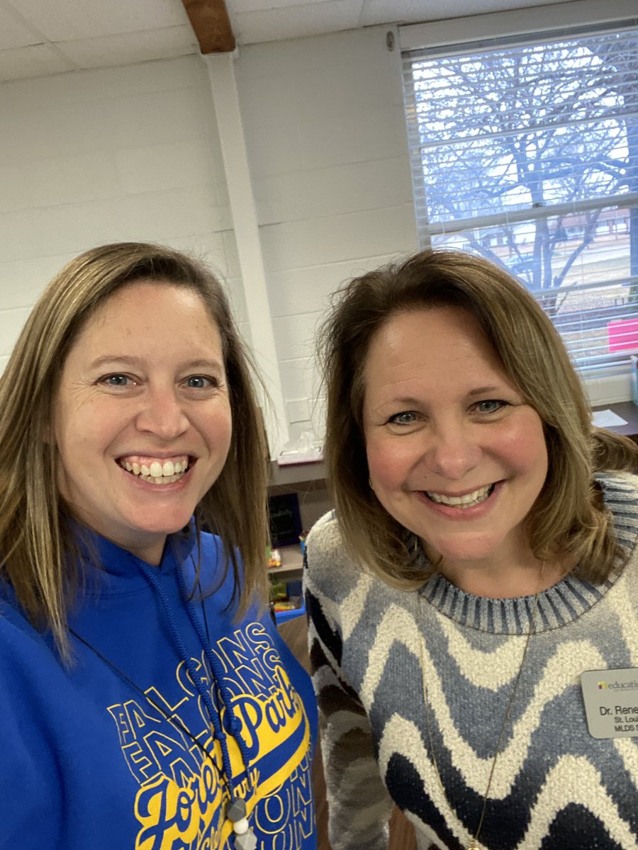 Thank you @ReneeTrotier for coming to visit me today! It was great to connect outside of our usual cohort meetings. #MLDS